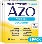 AZO Plus Multivitamínico, 180 Comprimidos (3 Paquetes de 60)