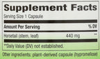 Nature's Way Cola de Caballo Premium 440 mg, 100 cápsulas vegetales