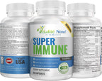 Super Wellness Refuerzo Inmune - Quercetina, 25 Vitaminas, Hierbas y Superalimentos - 60 Cápsulas