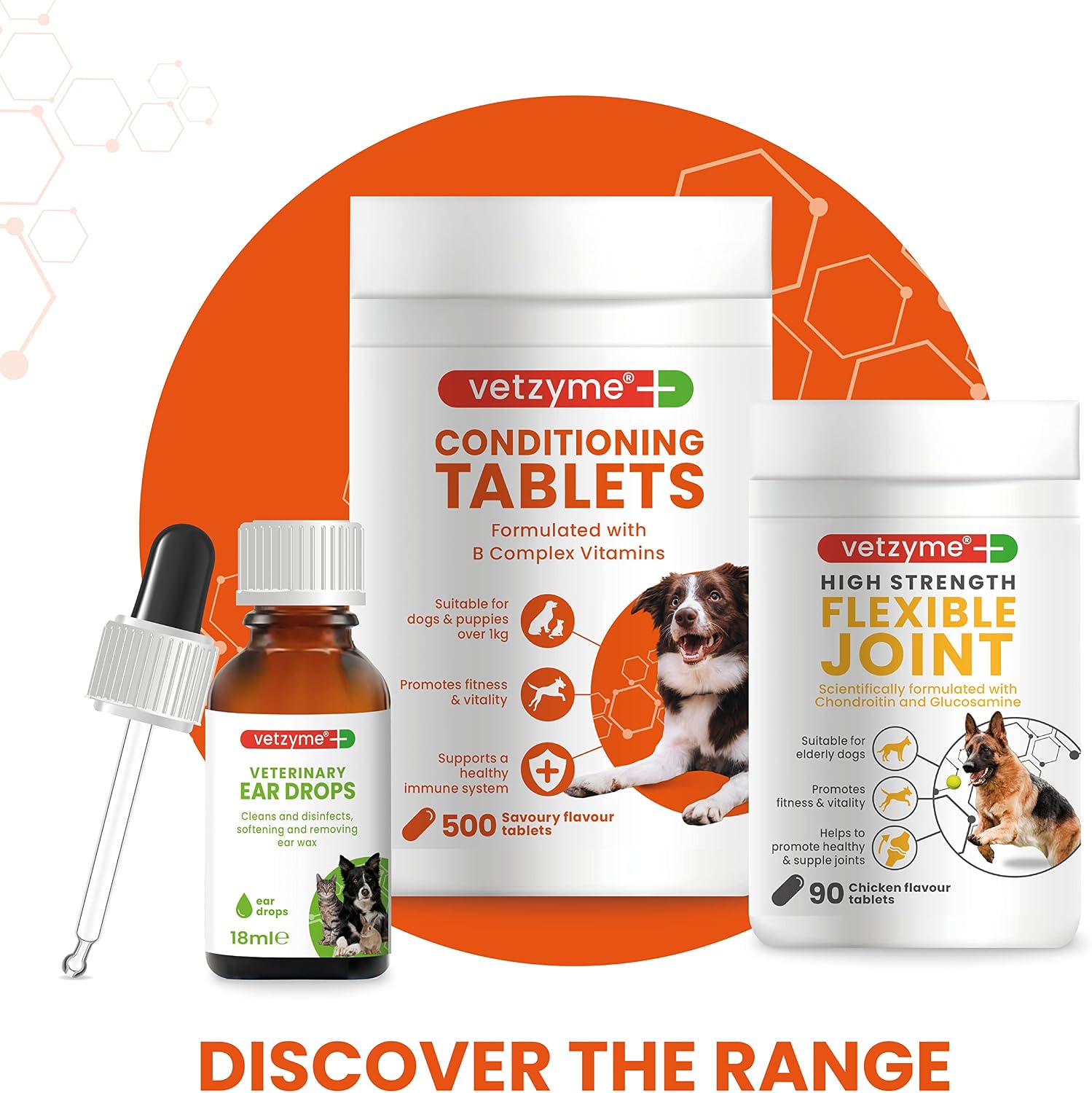 Vetzyme Conditioning Tablets 240 Comprimidos