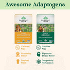 ORGANIC INDIA Té de Tulsi Original - Infusión de Albahaca Sagrada y Albahaca Africana, Relajante, Sin Cafeína - 18 Bolsitas, Pack de 3
