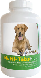 Healthy Breeds Multi-Tabs Plus Masticables para Perros Labrador Retriever (180 comprimidos)