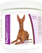 Healthy Breeds Pharaoh Hound Multivitamínico para Perros - Golosinas Blandas 60 uds.