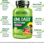 NATURELO One Daily Multivitamínico para Mujeres 50+ (Sin Hierro) - 60 Cápsulas