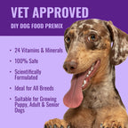 Azestfor Suplemento Multivitamínico para Perros – Dieta Casera – 16 oz (454 g) Polvo