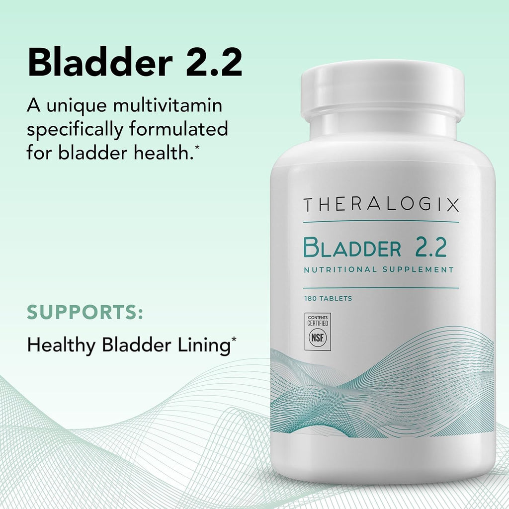 Theralogix Bladder 2.2 Multivitamínico y Multimineral – 180 comprimidos (90 días)