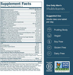 True Grace One Daily Multivitamin Pack Hombre y Mujer (60 Comprimidos Veganos)