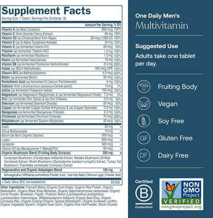True Grace One Daily Multivitamin Pack – Minerales quelados y fermentados : Mejor biodisponibilidad para una – Image 2