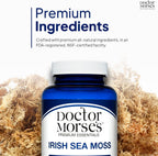 Irish Sea Moss Advanced Cápsulas 1500mg - Doctor Morse's