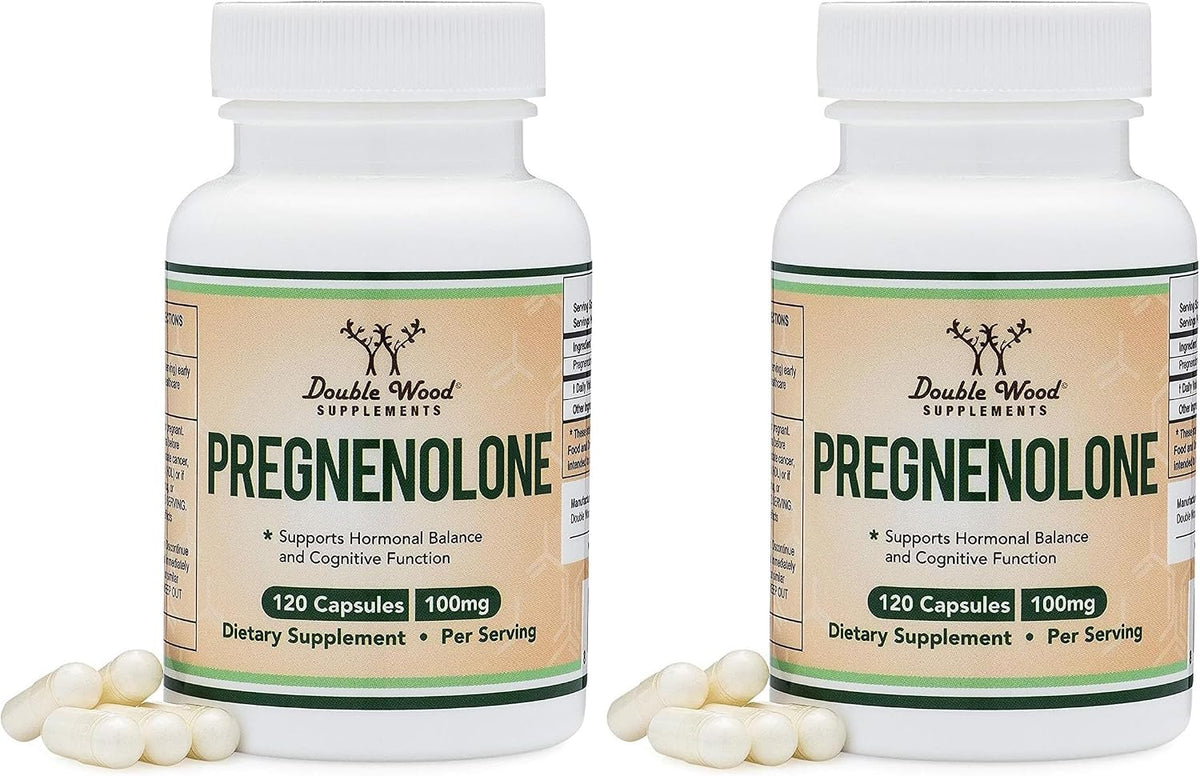 Pregnenolona 100 mg por dosis (Convertido a – Función cognitiva: La pregnenolona contribuye a la mielinización y – Image 7
