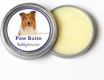 Healthy Breeds Collie Dog Paw Balm 2 oz – Hidratación profunda: Las mantecas y aceites naturales penetran en la – Image 1