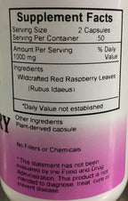 Christopher's Original Formulas - Red Raspberry Leaves - 450 mg - 100 Veggie Caps