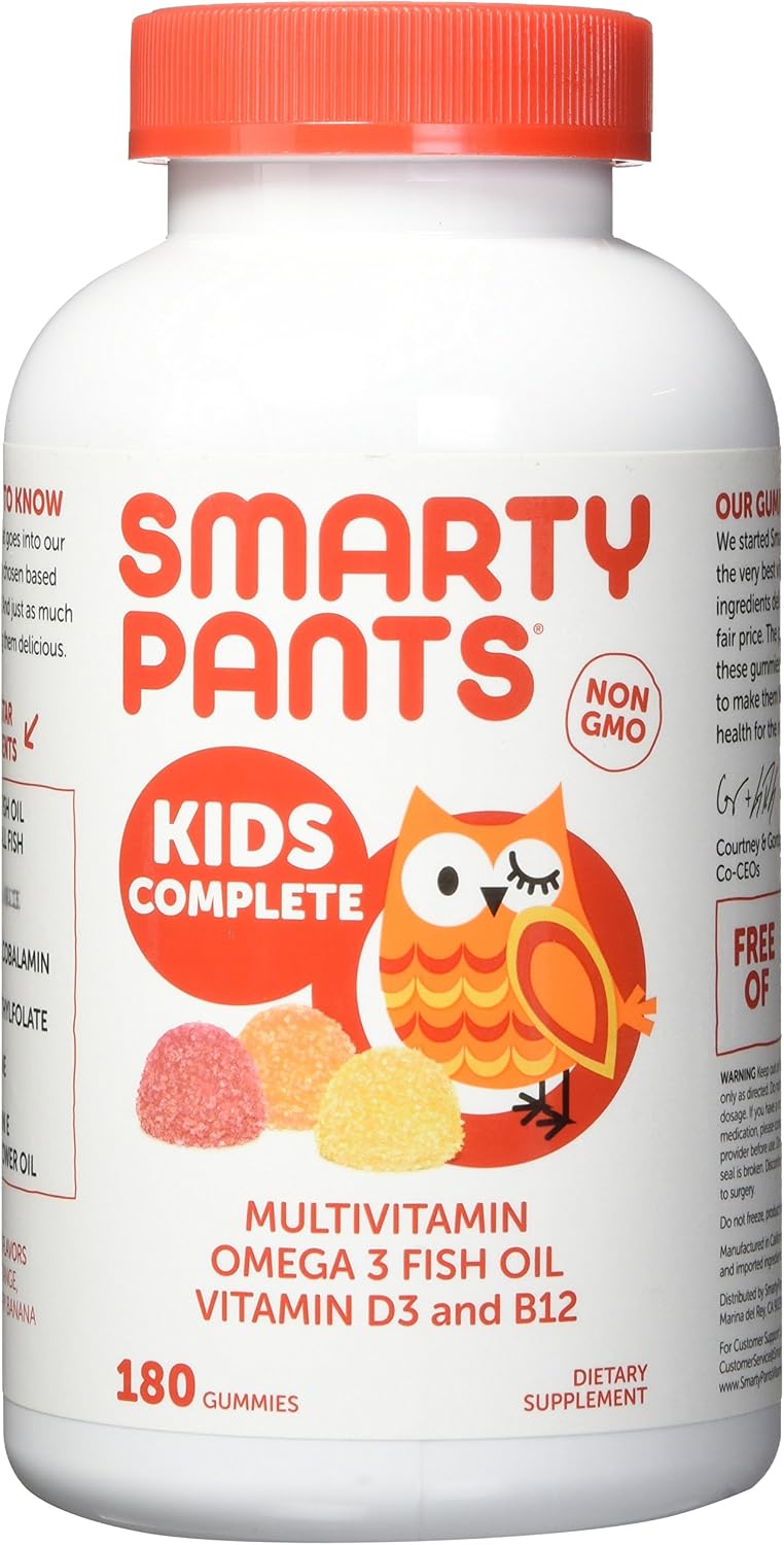 SmartyPants Multivitamínico Infantil Completo, 180 Gominolas