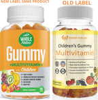Whole Nature Kids Gummy Multivitamin – Multivitamínico infantil completo con vitaminas y minerales, 90 gominolas sabor fruta