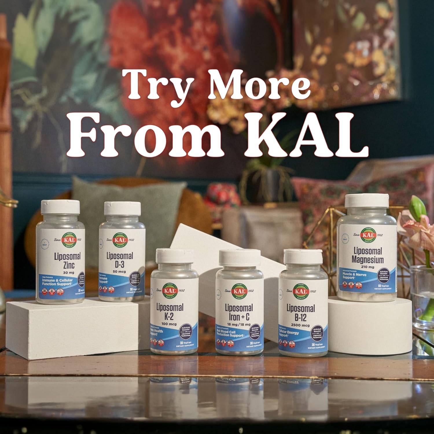 KAL Liposomal Vitamina D3 50 mcg (2000 IU) - 30 Cápsulas Veganas