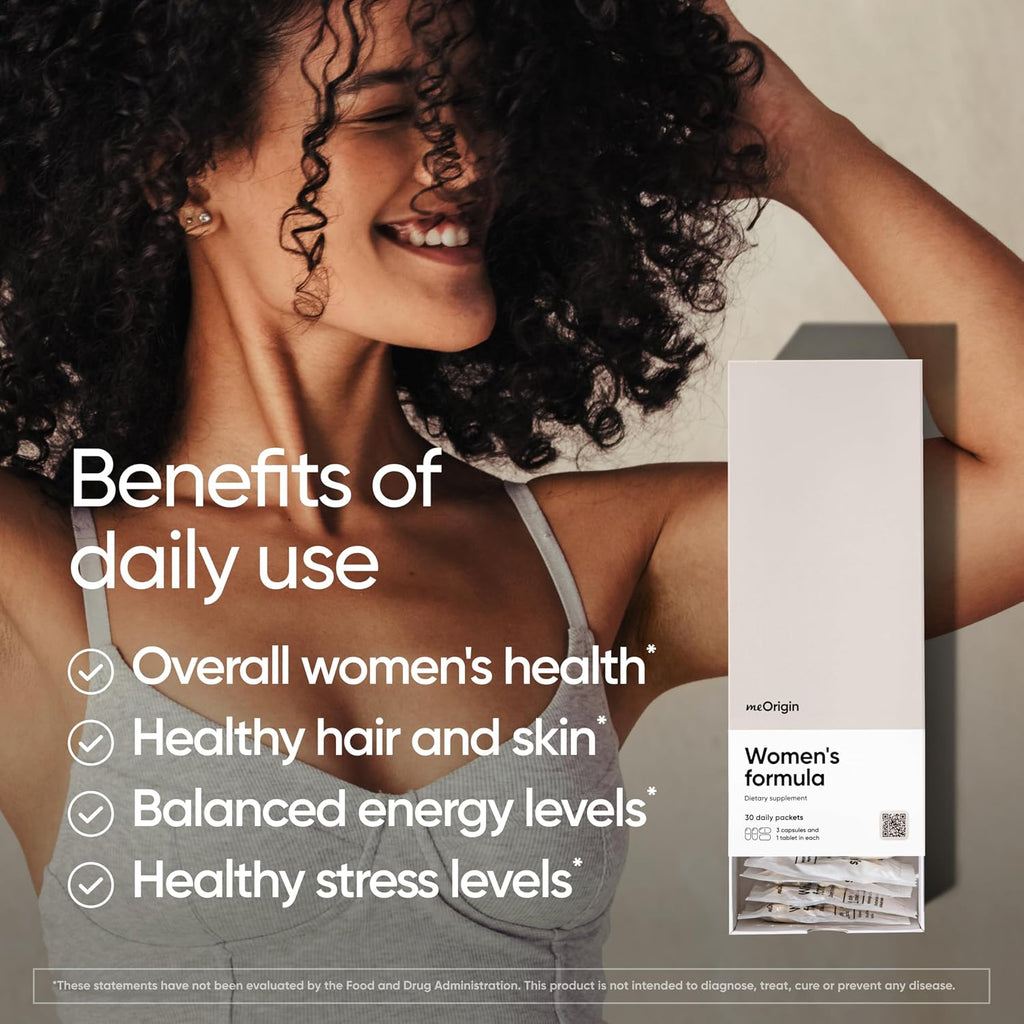 Multivitamínico para Mujeres, Complejo Todo en Uno con Vitamina B12, A, C, Biotina, D, E, Folato, Magnesio — 77 Nutrientes para la Salud General, Cabello y Piel, Energía, Suministro de 30 Días