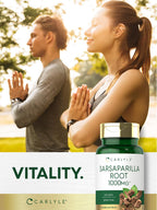 Carlyle Sarsaparilla Root Extract | 120 Cápsulas | Fórmula Herbolaria Tradicional | No GMO, Sin Gluten