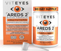 Viteyes AREDS 2 Powder + Complete Multivitamin - Macular Protection - Natural Orange Flavor - 90 Scoops