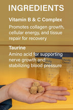 KVP Mendy Chews Multivitamínicos para Perros - Apoyo Articular y Recuperación Muscular - Sabor a Pollo - 60 unidades