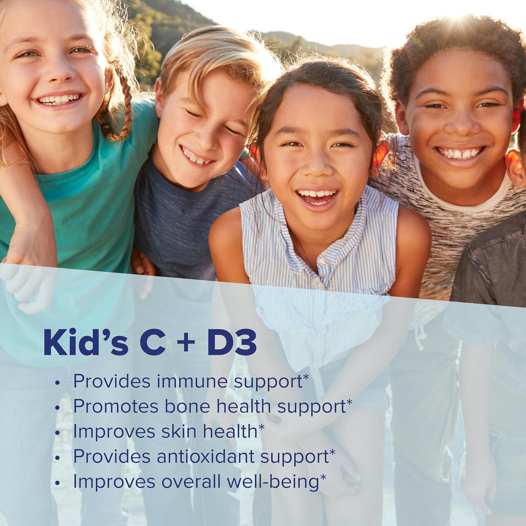 Superior Source Clean Melts de Vitamina C y D3 para Niños - 90 MicroLingual Instant-Dissolve