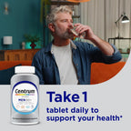 Centrum Silver Multivitamínico para Hombres Mayores de 50 Años con Vitamina D3, Vitaminas B y Zinc - 200 Comprimidos