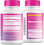Pink Stork No Flow - Suplemento para reducir la producción de leche materna, 60 cápsulas