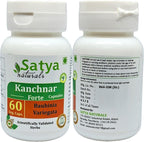 Kanchnar Forte Cápsulas 500 mg - 120 Cápsulas Vegetales (2 Envases de 60)