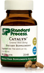 Standard Process Catalyn Chewable - Suplemento de Alimentos Integrales para la Función Celular - 90 Comprimidos