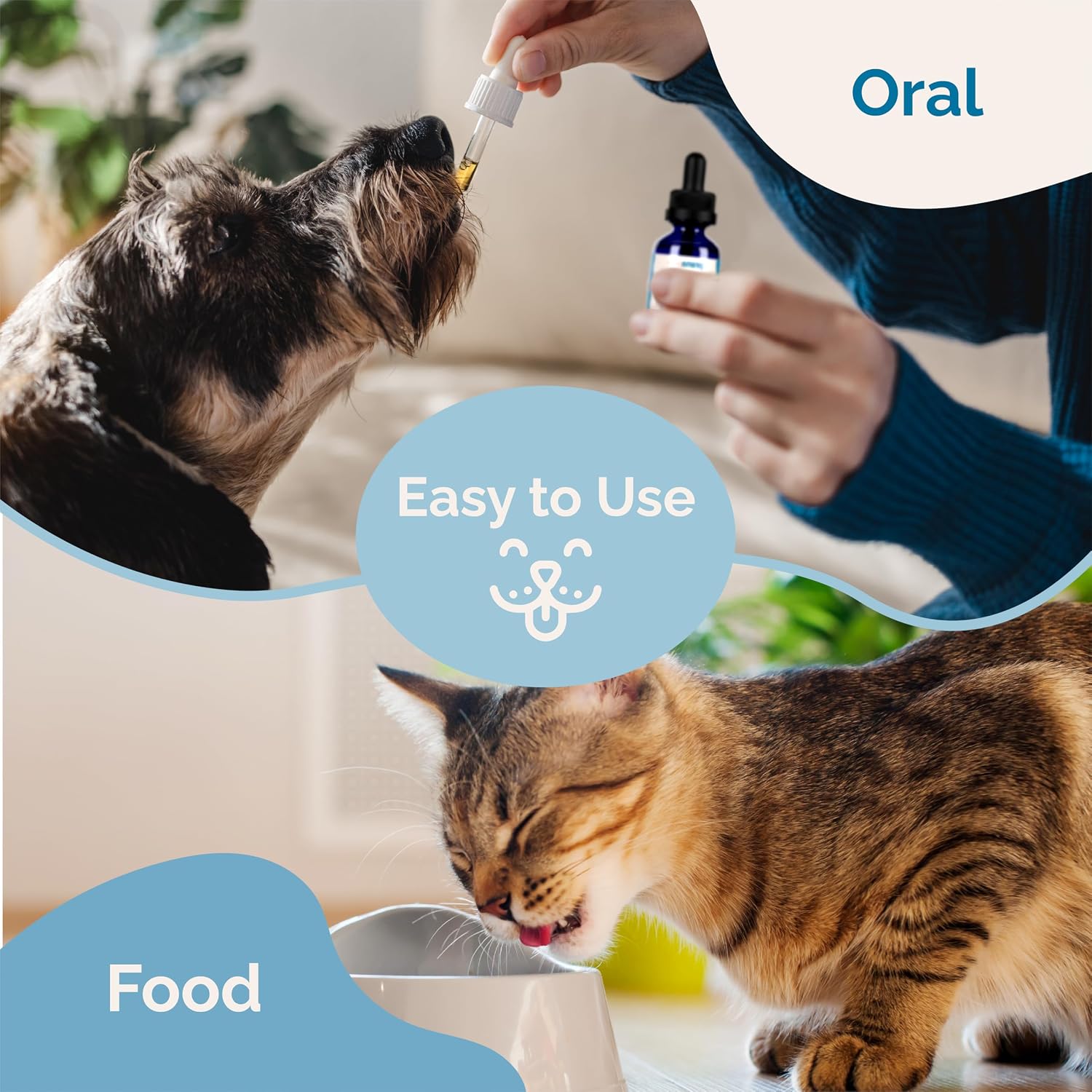 Cold Symptom Support for Cats & Dogs | Natural Formula Safely Aids with Colds, Seasonal Allergies & Kennel Cough | Helps Open Airways for Easy Breathing