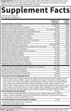 Garden of Life Vitamin Code Hombres 50 y más Multivitamínico con Probióticos para Hombres Mayores de 50 Años