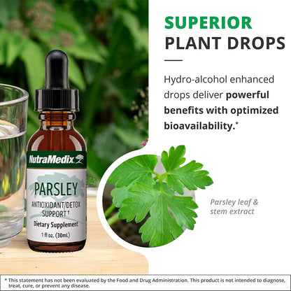 NutraMedix Suplemento de Perejil - Extracto Líquido de Hojas y Tallos - 30 ml – Image 5