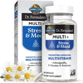 Garden of Life Dr. Formulated Multi+ Stress & Mood - Multivitamínico con Ashwagandha, Vitaminas B y Probióticos, 60 Cápsulas