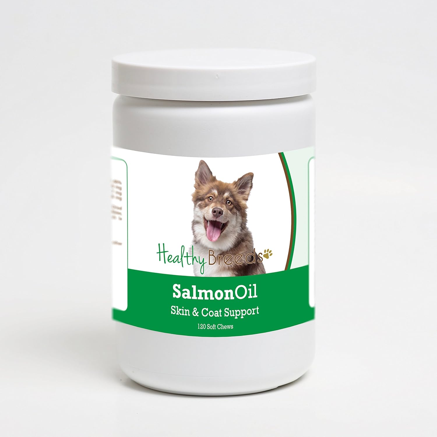 Healthy Breeds Finnish Lapphund Salmon Oil Soft Chews, 120 unidades