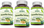 Herbal Secrets Extracto de Boswellia Serrata | 65% Ácidos Boswélicos | 600 mg por Servicio | 60 Cápsulas | Sin OGM | Sin Gluten