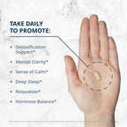Metagenics HerWellness Recharge Overnight - Apoyo al Sueño Femenino con Magnesio Quelado, Albahaca Sagrada, Zinc y Vitamina C - 60 Comprimidos