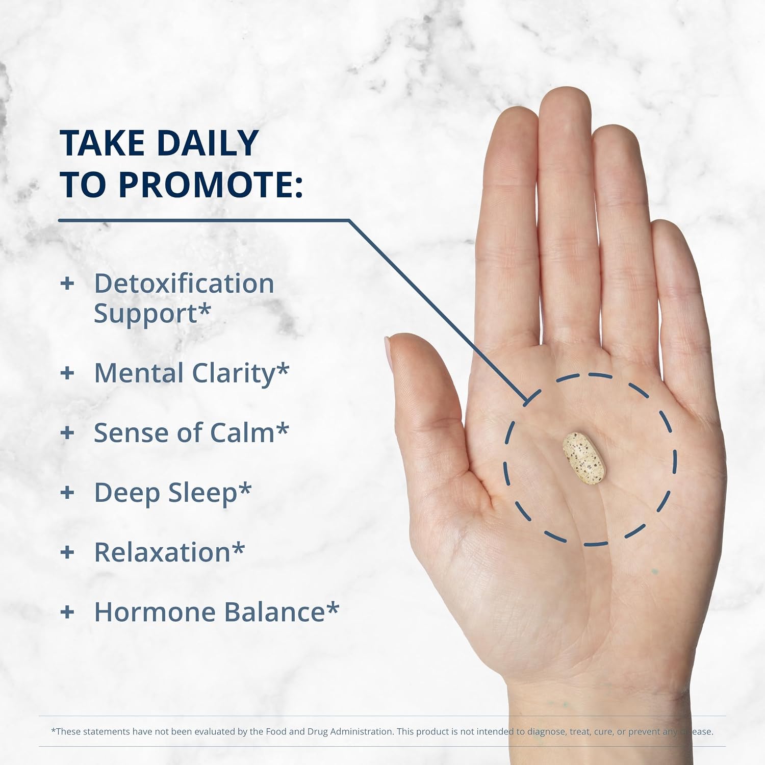 Metagenics HerWellness Recharge Overnight - Apoyo al Sueño Femenino con Magnesio Quelado, Albahaca Sagrada, Zinc y Vitamina C - 60 Comprimidos