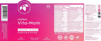 Mountain Meadow Herbal Vita-MOM Vitaminas Prenatales - Suplemento con 5-MTHF Folato, Hierro, Multivitaminas y Hierbas Orgánicas - 120 Cápsulas Blandas (2 Meses)