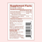 Love Wellness Clear Skin Probiotic – Probiótico para la Piel con Zinc, Bifidobacterium Longum y Extracto de Fruto de Sauzgatillo | 30 Cápsulas