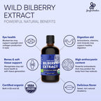 Extracto Líquido de Arándano Silvestre Orgánico - Jungle Powders (100 ml)
