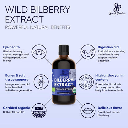 Extracto de Arándano Silvestre Ecológico - 2x100ml (Pack de 2) – Image 3