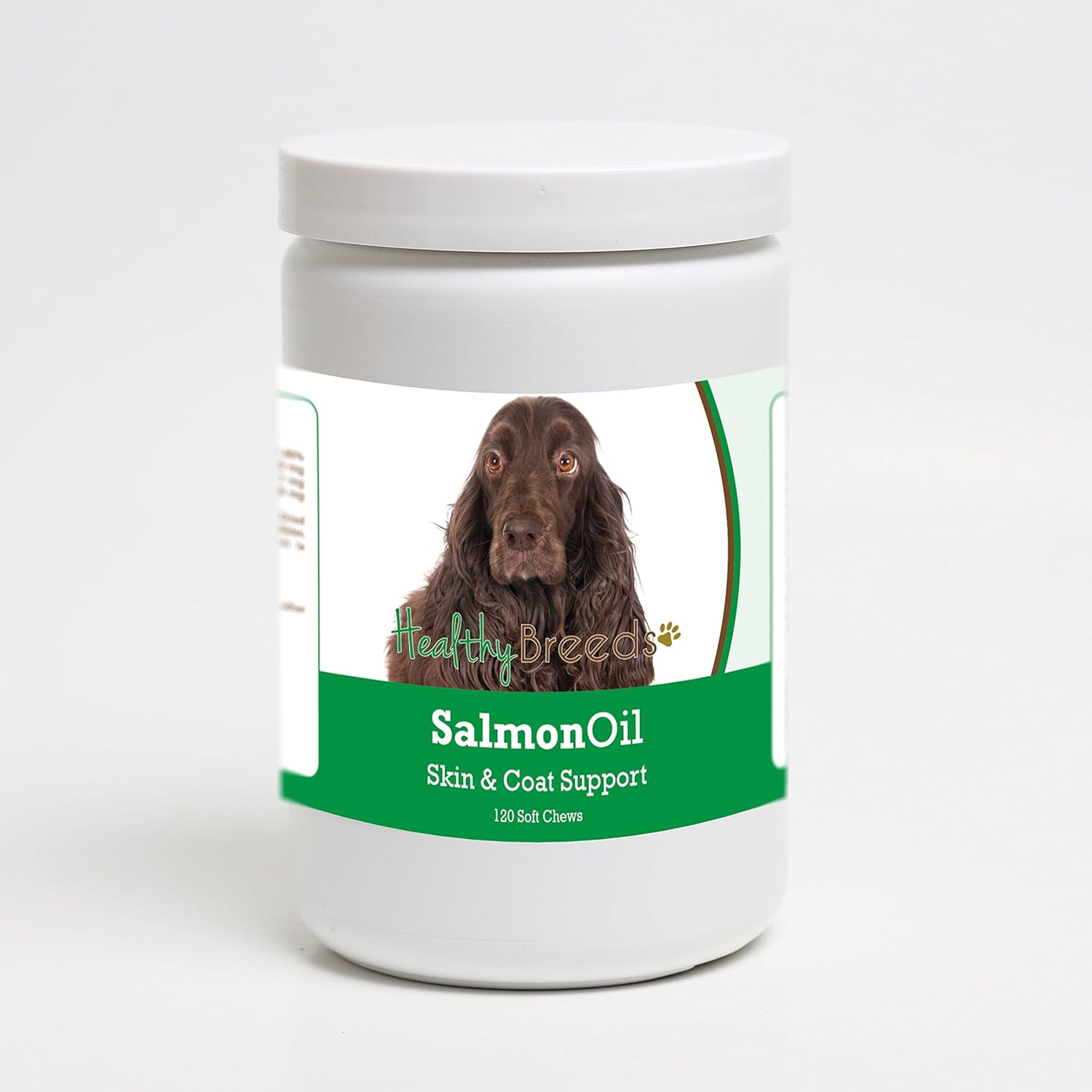 Healthy Breeds Field Spaniel Aceite de Salmón Soft Chews 120 unidades