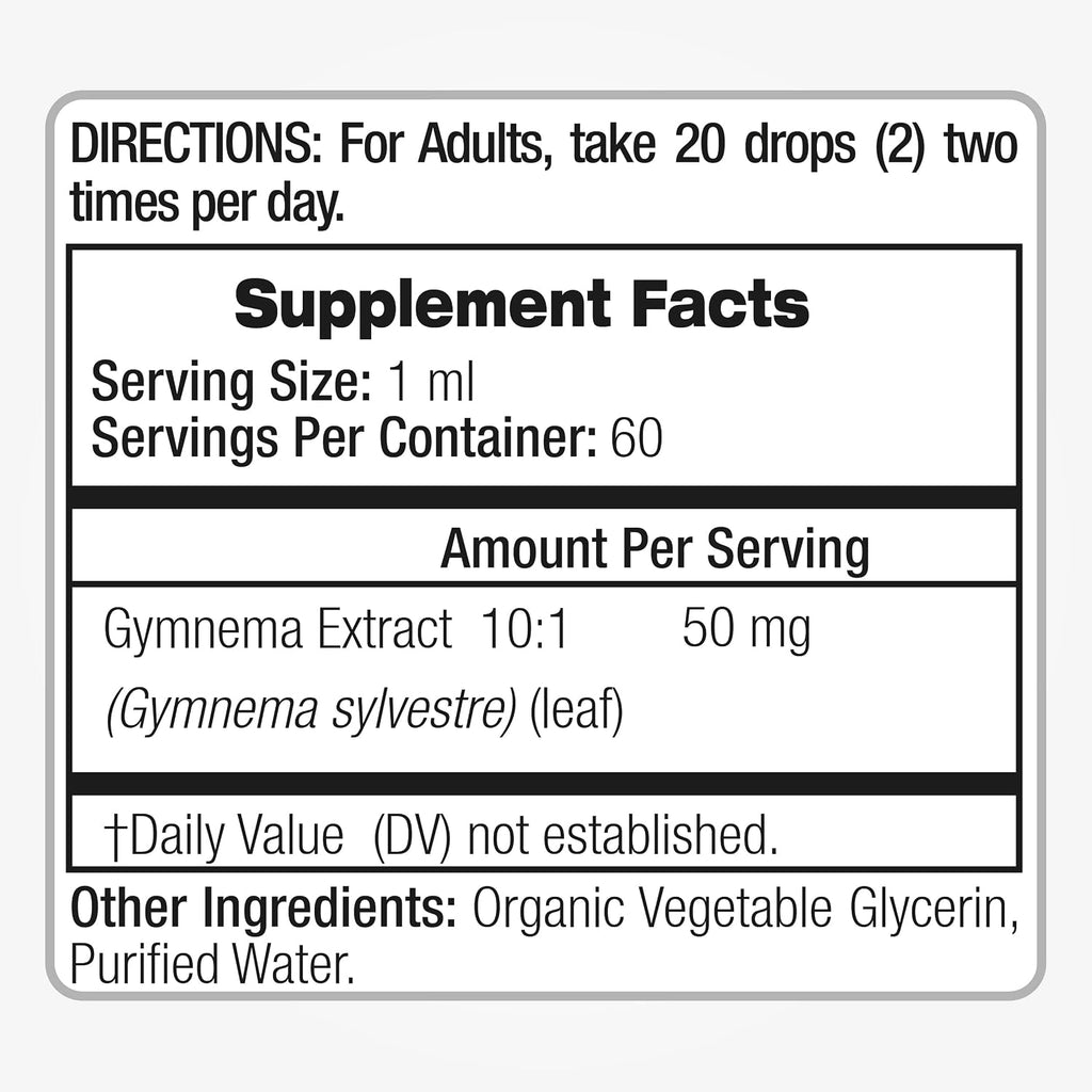 FITO MEDIC'S Lab - Gymnema Sylvestre Extracto Líquido Puro - Alta Absorción, Vegano, Sin Alcohol, Sin Gluten