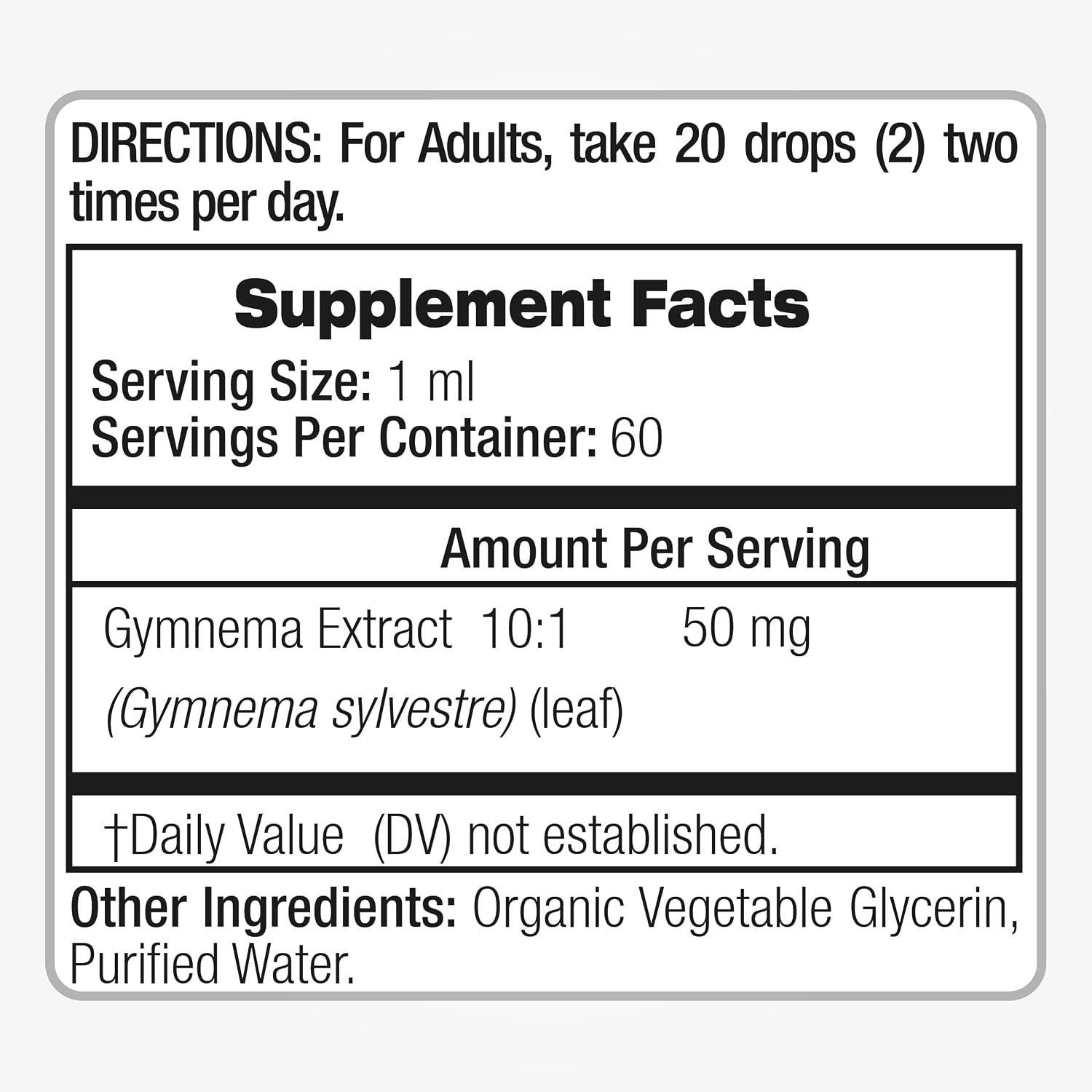 FITO MEDIC'S Lab - Gymnema Sylvestre Extracto Líquido Puro - Alta Absorción, Vegano, Sin Alcohol, Sin Gluten