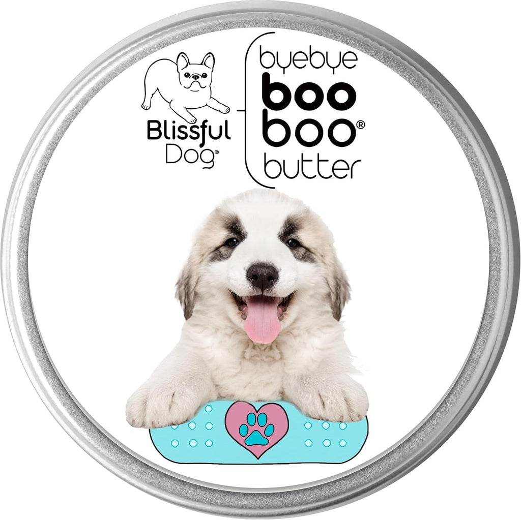 The Blissful Dog Bálsamo Booboo Butter para Perros Great Pyrenees - 56 g (2 oz)