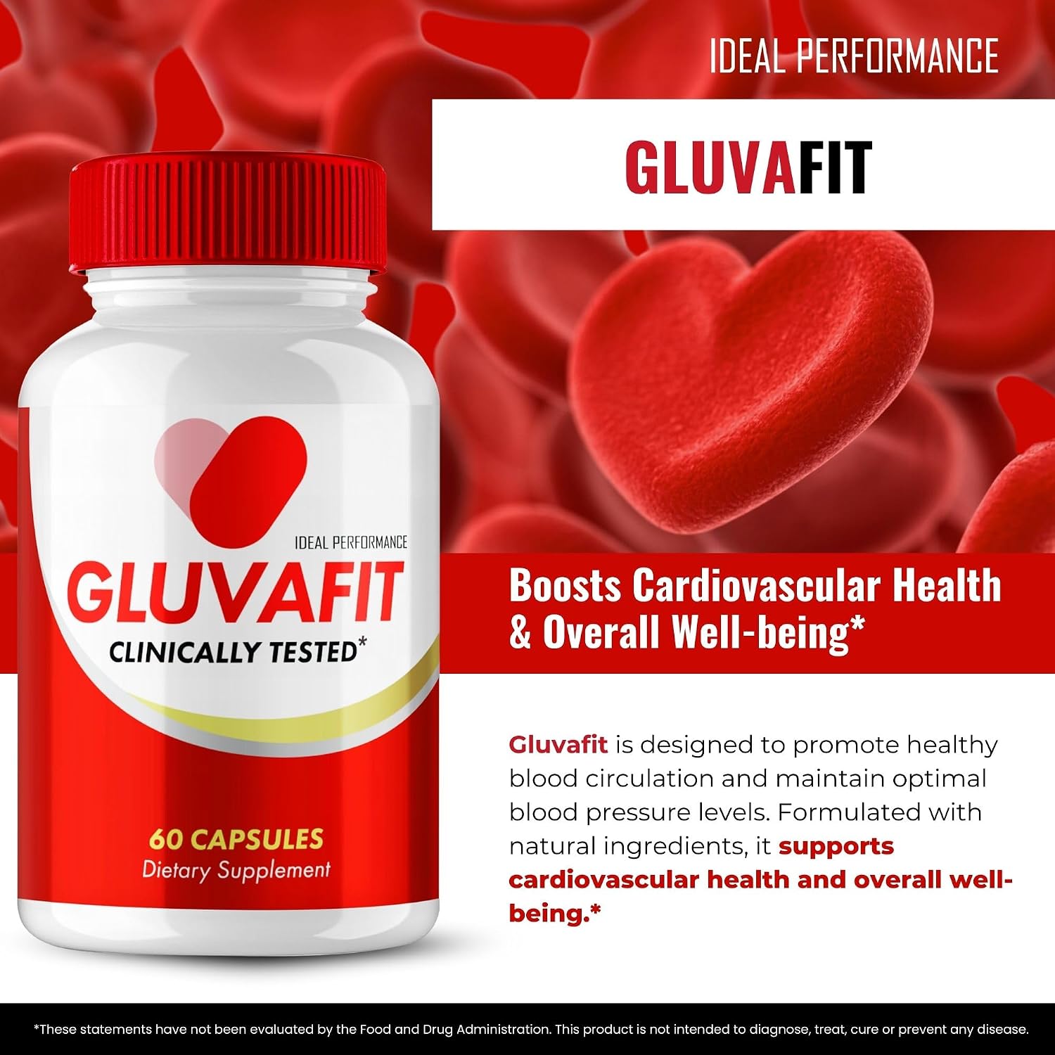Gluvafit Advanced Blood Formula Cápsulas