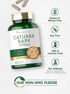 Carlyle Cáscara de Catuaba 470 mg, 120 Cápsulas