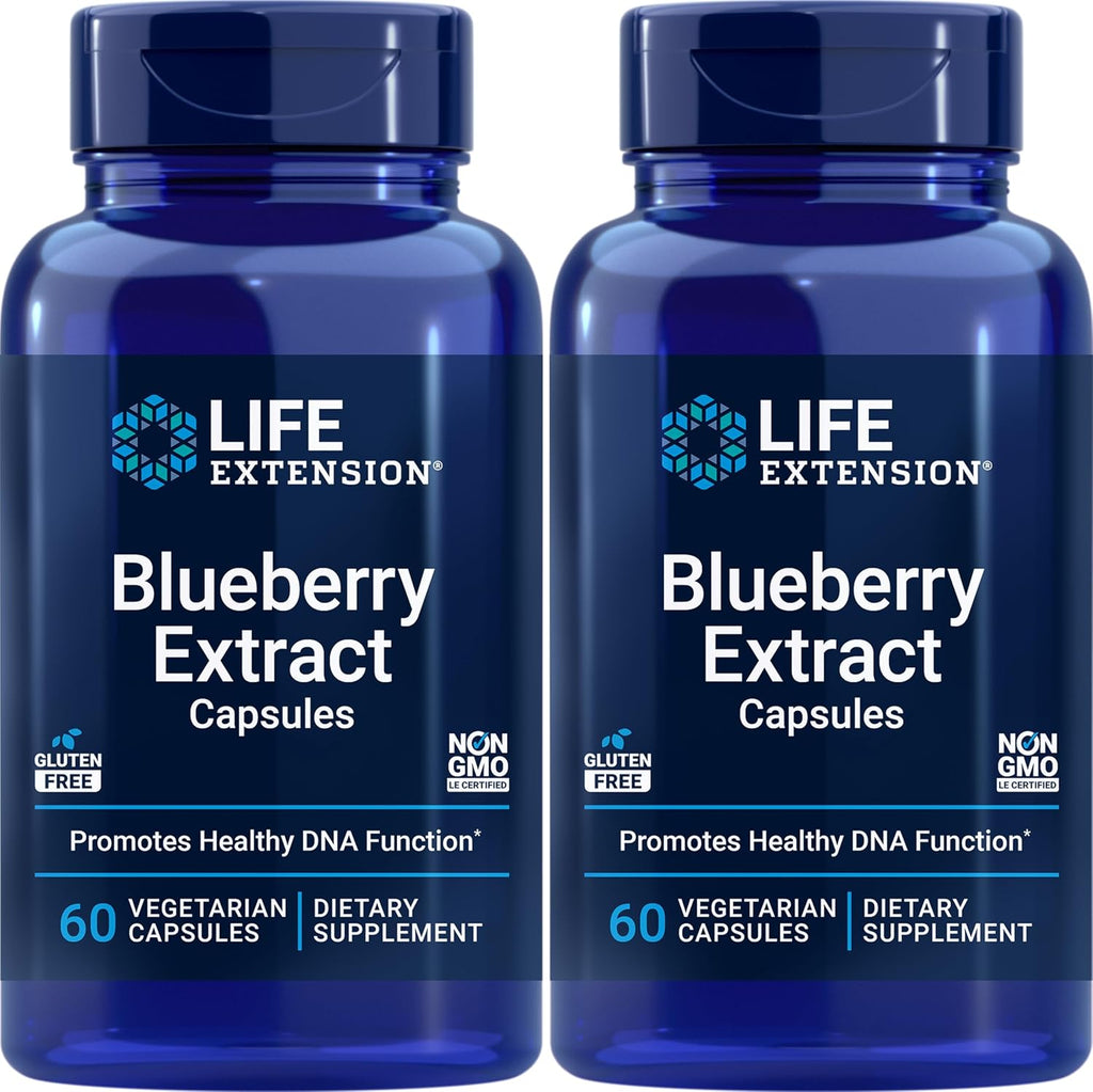 Life Extension Extracto de Arándano, 60 Cápsulas Vegetarianas (Pack de 2)