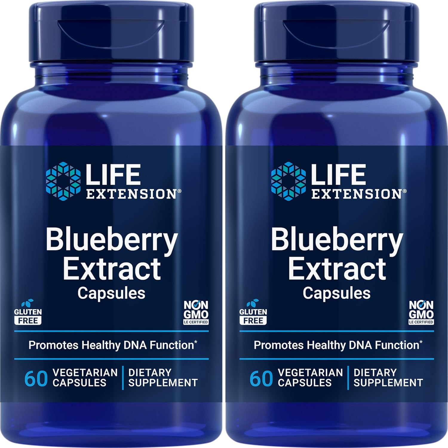 Life Extension Extracto de Arándano, 60 Cápsulas Vegetarianas (Pack de 2)