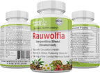 Rauwolfia Serpentina 1000 mg - 60 Cápsulas - Suplemento Herbal Ayurvédico