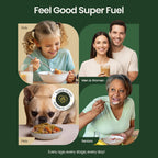 Granulos de Polen de Abeja de Flores de Coco - Superalimento Antioxidante, Aminoácidos, Proteínas - Multivitamínico Natural - No GMO, Paleo y Keto - 147g